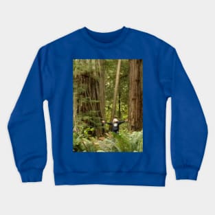 Redwoods California Nature Photography Pacific Northwest Crewneck Sweatshirt